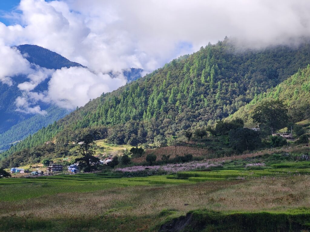 Landscape of Chug Valley in Arunachal Pradesh tales of Northeast