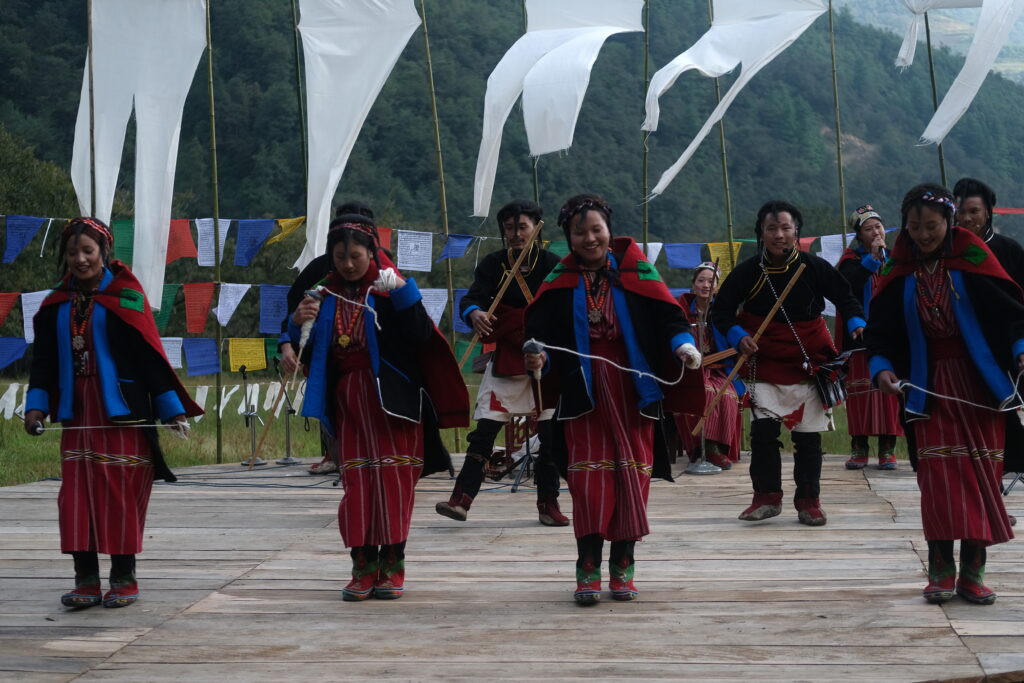 Traditional dance of Monpa community in Chug during Duhumbi Heritage fair Tales of Northeast