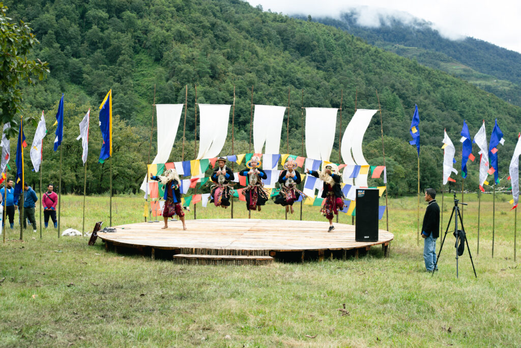 Traditional performance of Monpa community during Duhumbi Heritage fair